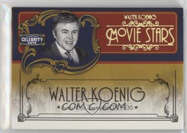 2008 Donruss Americana Celebrity Cuts - Movie Stars - Gold #MS-WK - Walter Koenig /25