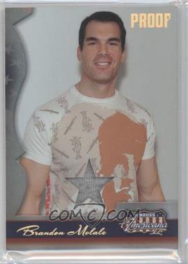 2008 Donruss Americana II - [Base] - Gold Proof Stars Materials #142 - Brandon Molale /25