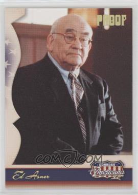 2008 Donruss Americana II - [Base] - Retail Gold Proof #165 - Ed Asner /250