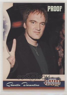 2008 Donruss Americana II - [Base] - Retail Silver Proof #109 - Quentin Tarantino /500