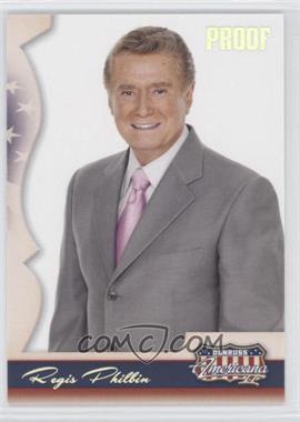 2008 Donruss Americana II - [Base] - Retail Silver Proof #123 - Regis Philbin /500