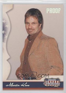 2008 Donruss Americana II - [Base] - Retail Silver Proof #148 - Martin Kove /500