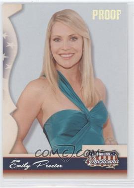 2008 Donruss Americana II - [Base] - Retail Silver Proof #167 - Emily Procter /500