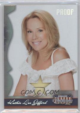 2008 Donruss Americana II - [Base] - Silver Proof Stars Materials #191 - Kathie Lee Gifford /100