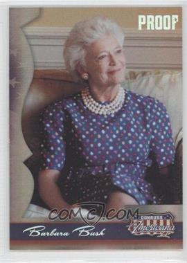 2008 Donruss Americana II - [Base] - Silver Proof #169 - Barbara Bush /250