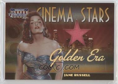2008 Donruss Americana II - Cinema Stars - Golden Era Materials #CS-38 - Jane Russell /50