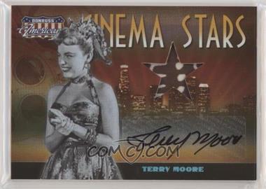 2008 Donruss Americana II - Cinema Stars - Materials Signatures #CS-45 - Terry Moore /100