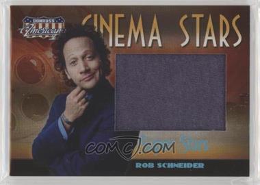 2008 Donruss Americana II - Cinema Stars - Materials Super Stars #CS-44 - Rob Schneider /25