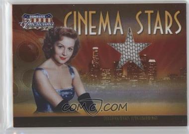 2008 Donruss Americana II - Cinema Stars - Materials #CS-49 - Rhonda Fleming /250
