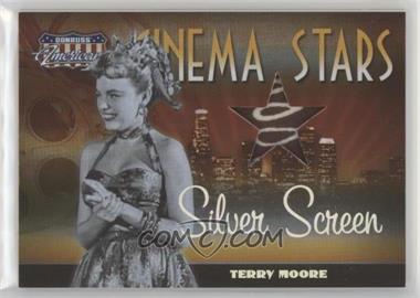 2008 Donruss Americana II - Cinema Stars - Silver Screen Materials #CS-45 - Terry Moore /100