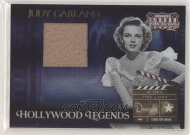 2008 Donruss Americana II - Hollywood Legends - Materials #HL-56 - Judy Garland /500