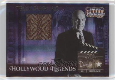 2008 Donruss Americana II - Hollywood Legends - Materials #HL-65 - Telly Savalas /500