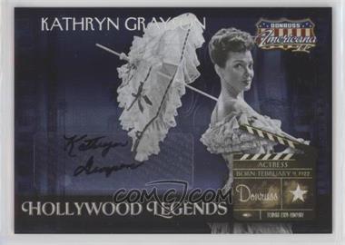 2008 Donruss Americana II - Hollywood Legends - Signatures #HL-50 - Kathryn Grayson