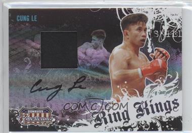 2008 Donruss Americana II - Ring Kings - Materials Prime Signatures #RK-CL - Cung Le /500