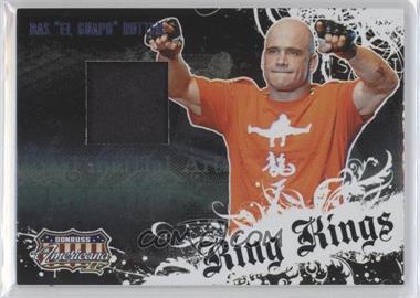 2008 Donruss Americana II - Ring Kings - Materials Prime #RK-BR - Bas Rutten /250