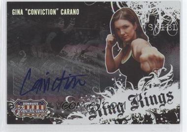 2008 Donruss Americana II - Ring Kings - Signatures #RK-GC - Gina Carano /492