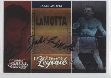 2008 Donruss Americana II - Sports Legends - Signatures #SL-15 - Jake LaMotta /100