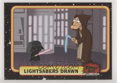 2008 Inkworks Family Guy Presents: Episode IV A New Hope - [Base] #39 - Lightsabers Drawn