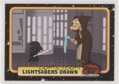 2008 Inkworks Family Guy Presents: Episode IV A New Hope - [Base] #39 - Lightsabers Drawn