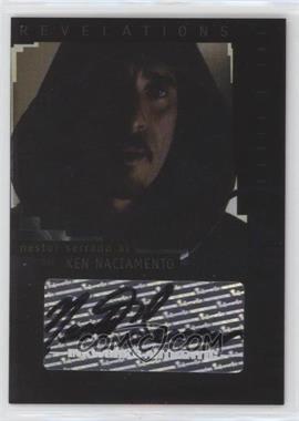2008 Inkworks X-Files: I Want to Believe - Autographs #A-9 - Nestor Serrano as Ken Naciamento