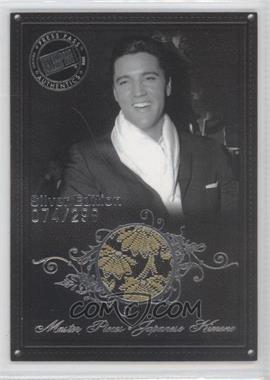 2008 Press Pass Elvis by the Numbers - Master Pieces - Silver #MP-1 - Master Pieces: Japanese Kimono /299