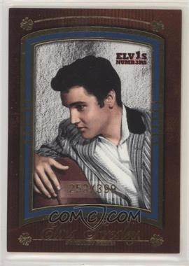 2008 Press Pass Elvis by the Numbers - Portrait Series - Gold #PS-2 - Elvis Presley /399