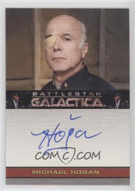 2008 Rittenhouse Battlestar Galactica Season 3 - Autographs #_MIHO - Michael Hogan as Saul Tigh