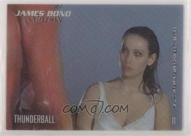 2008 Rittenhouse James Bond: In Motion - [Base] #11 - Thunderball - Domino Derval