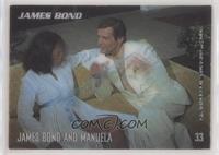 Moonraker - James Bond and Manuela