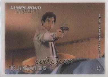 2008 Rittenhouse James Bond: In Motion - [Base] #45 - The Living Daylights - James Bond