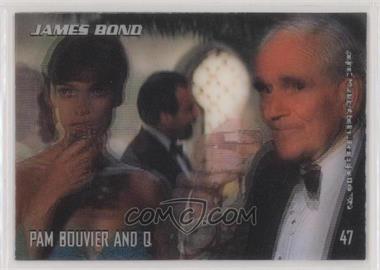 2008 Rittenhouse James Bond: In Motion - [Base] #47 - Licence To Kill - Pam Bouvier and Q [EX to NM]