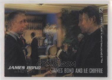 2008 Rittenhouse James Bond: In Motion - [Base] #62 - Casino Royale - James Bond and Le Chiffre [EX to NM]