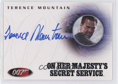 2008 Rittenhouse James Bond: In Motion - Horizontal Autographs #A84 - On Her Majesty's Secret Service - Terence Mountain as Raphael