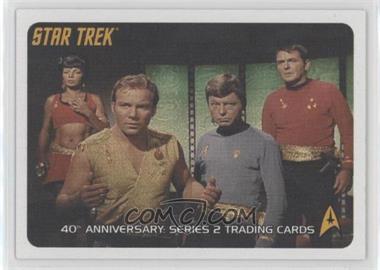 2008 Rittenhouse Star Trek The Original Series: 40th Anniversary Series 2 - Promos #P4 - Uhura, Captain Kirk, Dr. Leonard McCoy, Scotty