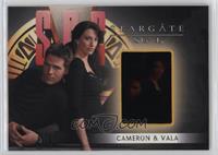 Ben Browder as Cameron Mitchell, Claudia Black as Vala Mal Doran