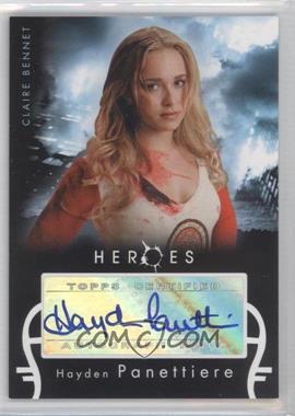 2008 Topps Heroes - Autographs #_HPCB - Hayden Panettiere as Claire Bennet