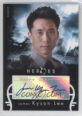 2008 Topps Heroes - Autographs #_JLA - James Kyson Lee as Ando