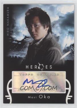 2008 Topps Heroes - Autographs #_MOHN - Masi Oka as Hiro Nakamura