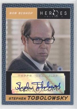 2008 Topps Heroes Volume 2 - Autographs #_STTO - Stephen Tobolowsky as Bob Bishop