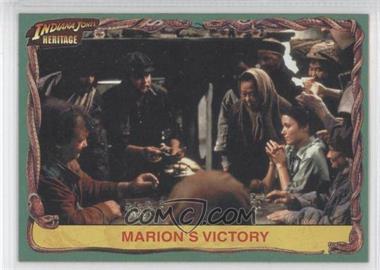 2008 Topps Indiana Jones Heritage - [Base] #7 - Marion's Victory