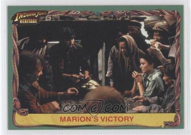2008 Topps Indiana Jones Heritage - [Base] #7 - Marion's Victory