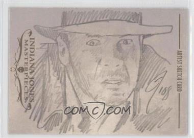 2008 Topps Indiana Jones Masterpieces - Sketch Cards #_GAFA.2 - Gabe Farber (Indiana Jones) /1