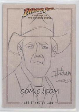 2008 Topps Indiana Jones and the Kingdom of the Crystal Skull - Artist Sketch #_HOSH - Howard Shum /1