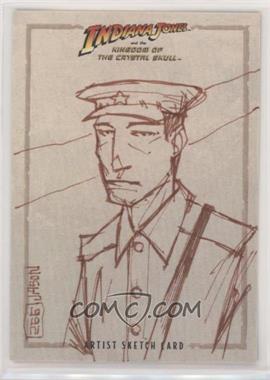 2008 Topps Indiana Jones and the Kingdom of the Crystal Skull - Artist Sketch #_JAKP.1 - Jason Keith Phillips /1