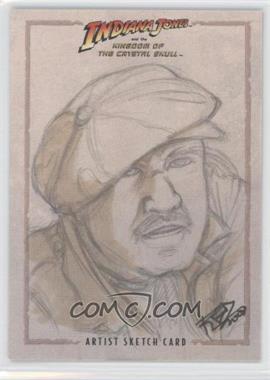 2008 Topps Indiana Jones and the Kingdom of the Crystal Skull - Artist Sketch #_KABR - Kate "Red" Bradley /1