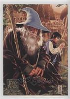 Gandalf in Rivendell