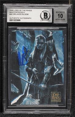2008 Topps Lord of the Rings Masterpieces II - [Base] #40 - Legolas in Lothlorien [BAS BGS Authentic]
