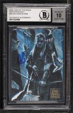 2008 Topps Lord of the Rings Masterpieces II - [Base] #40 - Legolas in Lothlorien [BAS BGS Authentic]