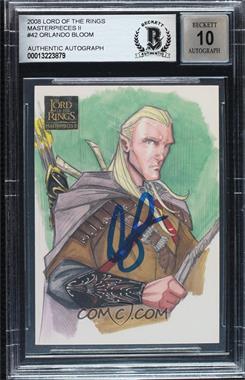 2008 Topps Lord of the Rings Masterpieces II - [Base] #42 - Legolas of Mirkwood [BAS BGS Authentic]