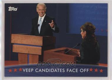 2008 Topps President Obama Collector Trading Cards - [Base] #49 - Veep Candidates Face Off